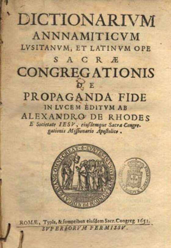 Title page of a seventeenth-century printed book set in Latin type, with the long title above a printer&rsquo;s device and the Rome imprint of 1651 at the foot.
